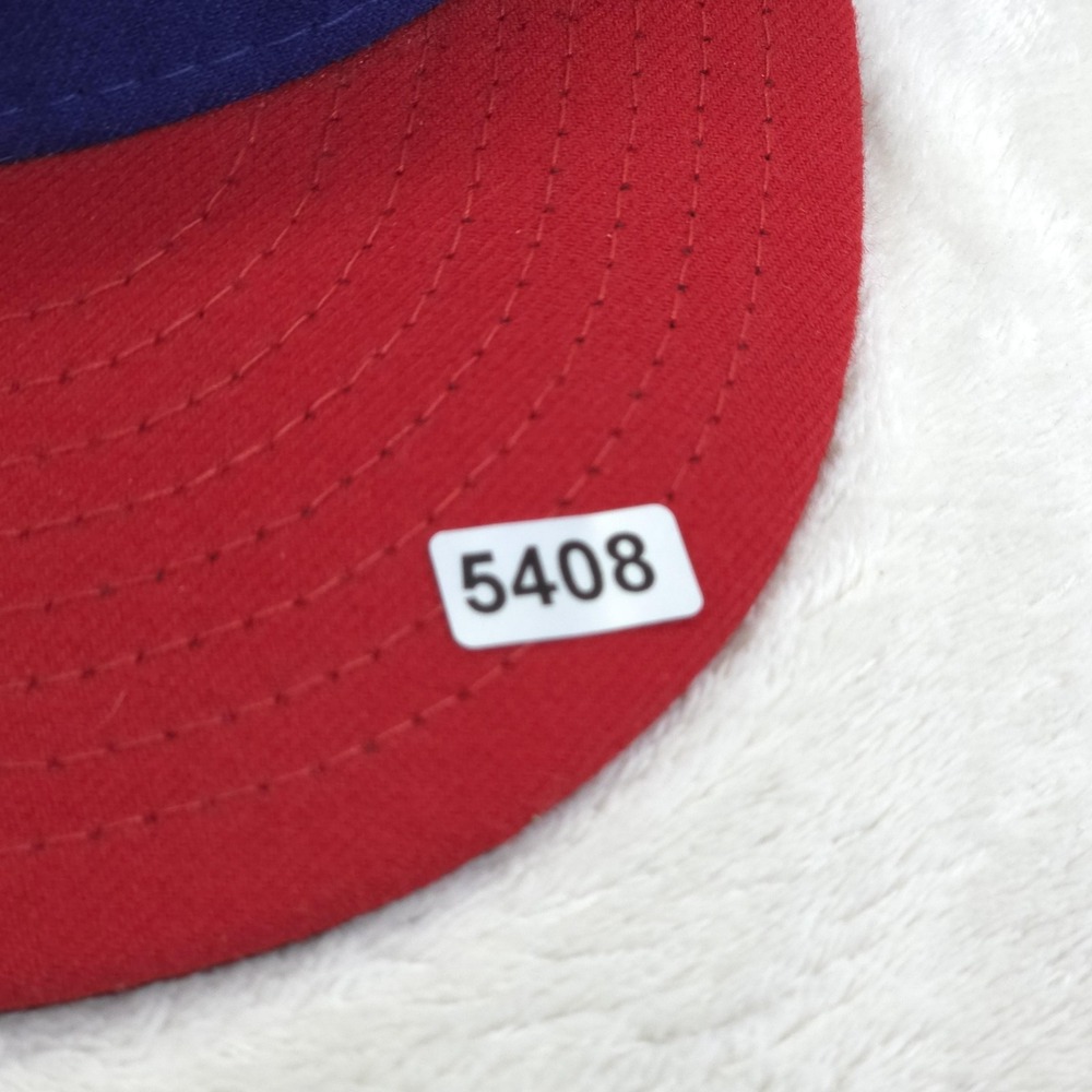 Philadelphia Phillies Hat Players Cap Mens 7 5/8 Blue MLB Baseball Made in USA - Picture 8 of 8